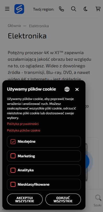 Dostosowane ikony do urządzeń mobilnych