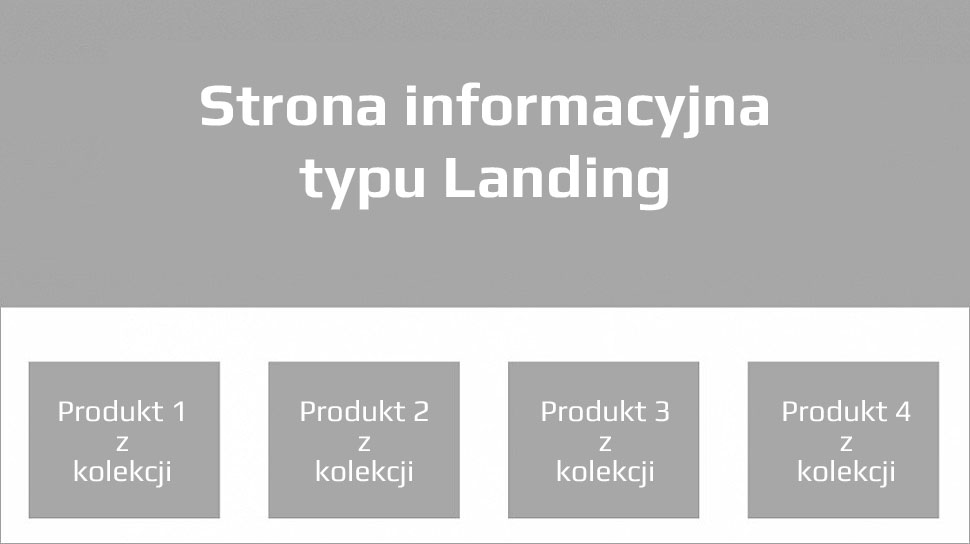 Landing page dla kolekcji