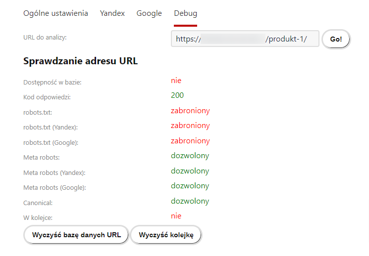 Tryb debugowania (Instrukcja)