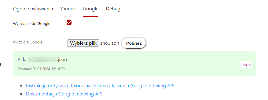 Zakładka Google (Instrukcja)