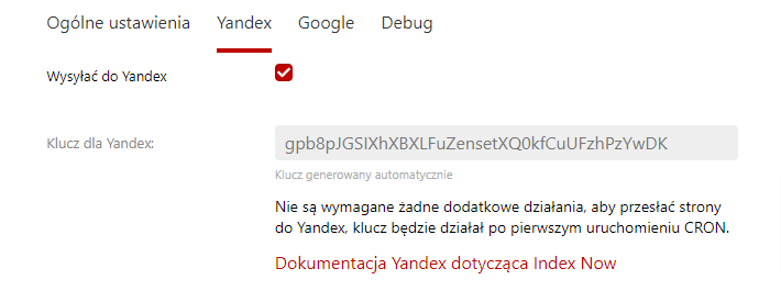 Zakładka Yandex (Instrukcja)