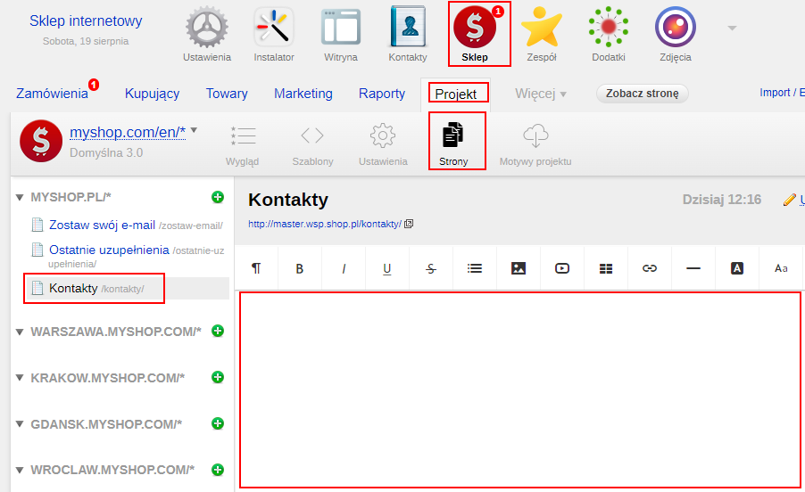 Przejdź do menu Strony (SEO-regiony)