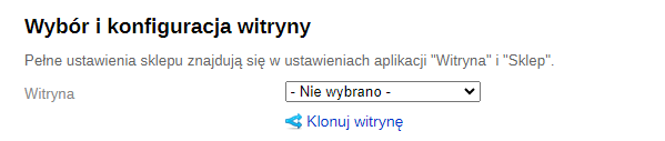 Wybór i konfiguracja witryny (SEO-regiony)