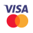 Logo VISA i Mastercard