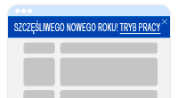 [Wtyczka] Automatyczne powiadomienia nad nagłówkiem strony